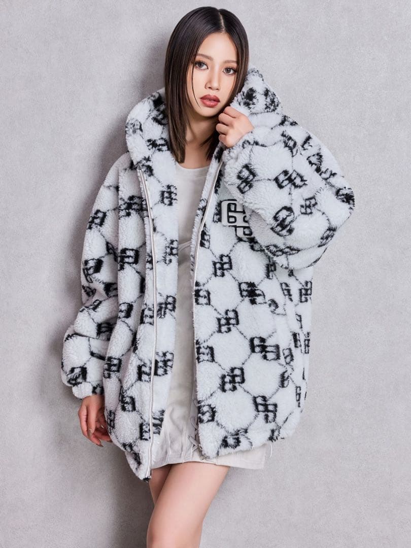 未使用 GYDA GGラメボアBIGブルゾン 2025 ジャケット