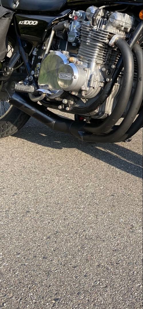 KZ1000 Z1 Z2 ハラシタ菅　ショート菅　マフラー