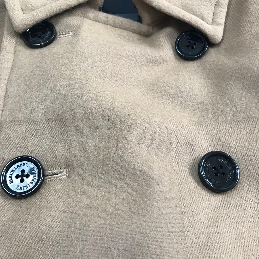 バーバリー ブラックレーベル ピーコート ジャケット ベージュ L