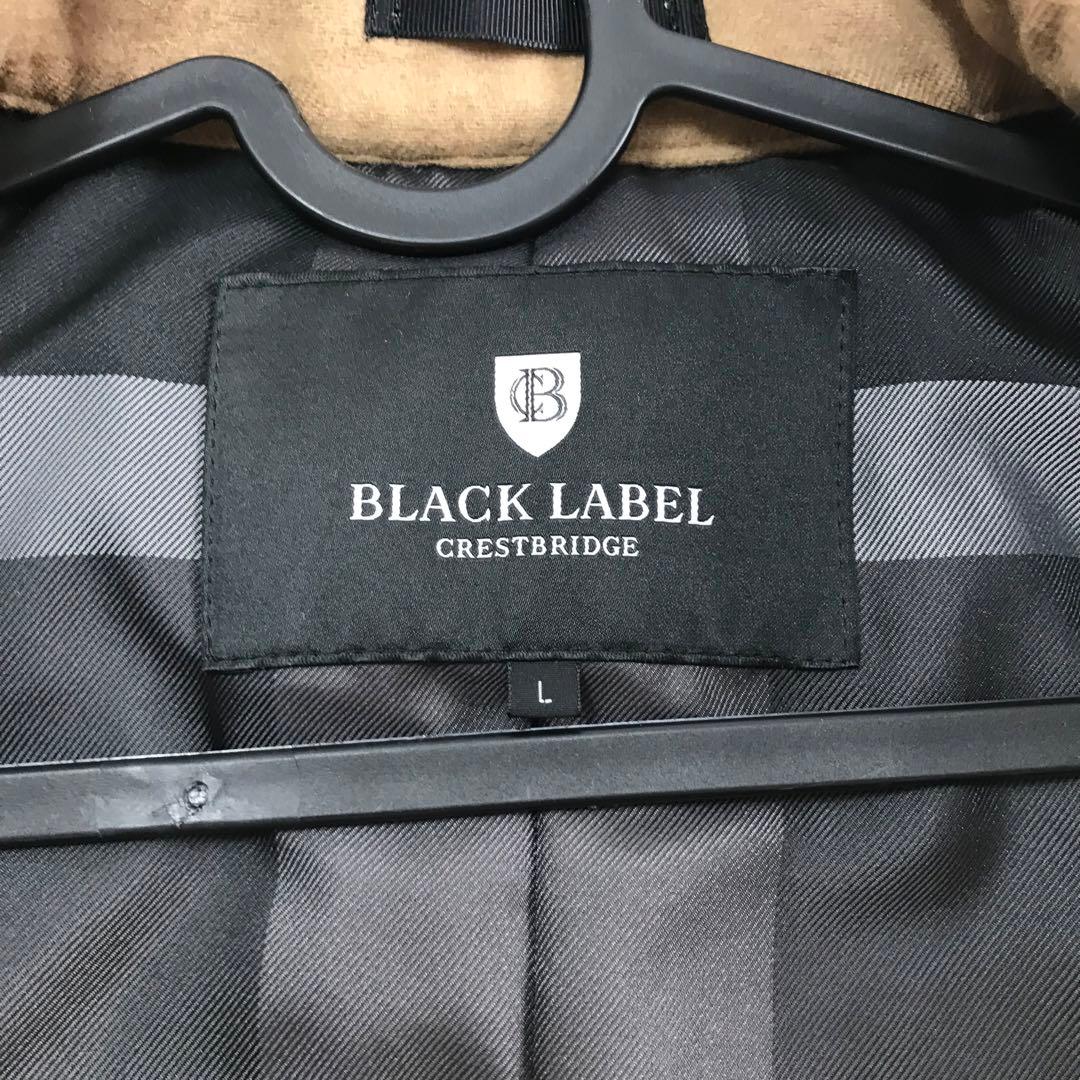 バーバリー ブラックレーベル ピーコート ジャケット ベージュ L