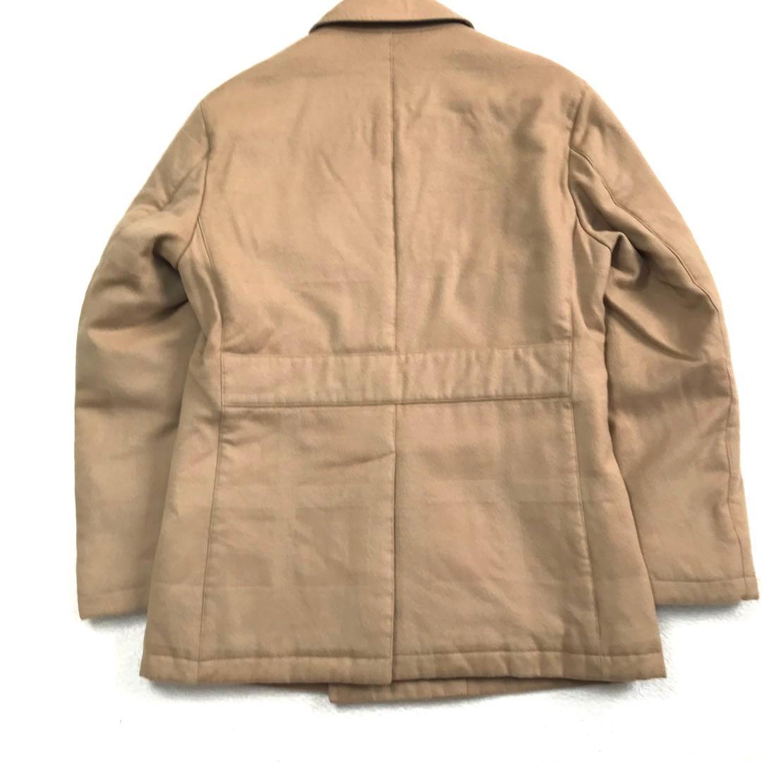 バーバリー ブラックレーベル ピーコート ジャケット ベージュ L