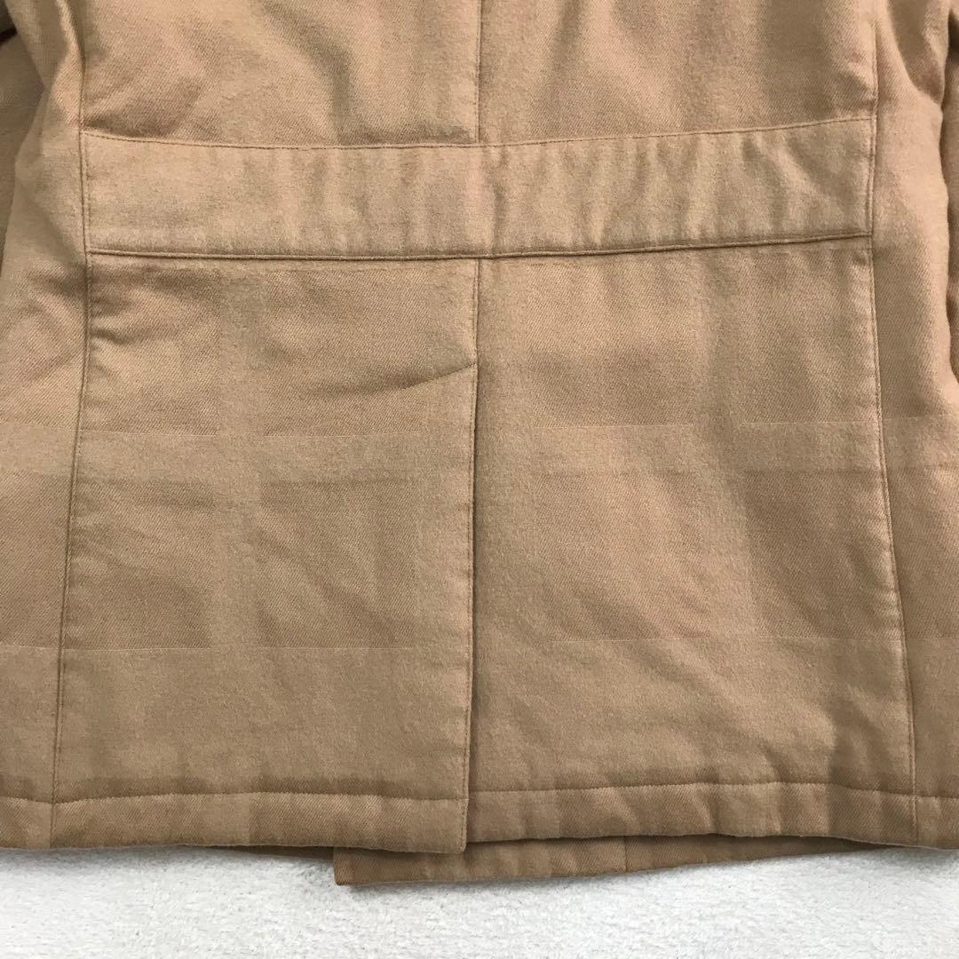 バーバリー ブラックレーベル ピーコート ジャケット ベージュ L