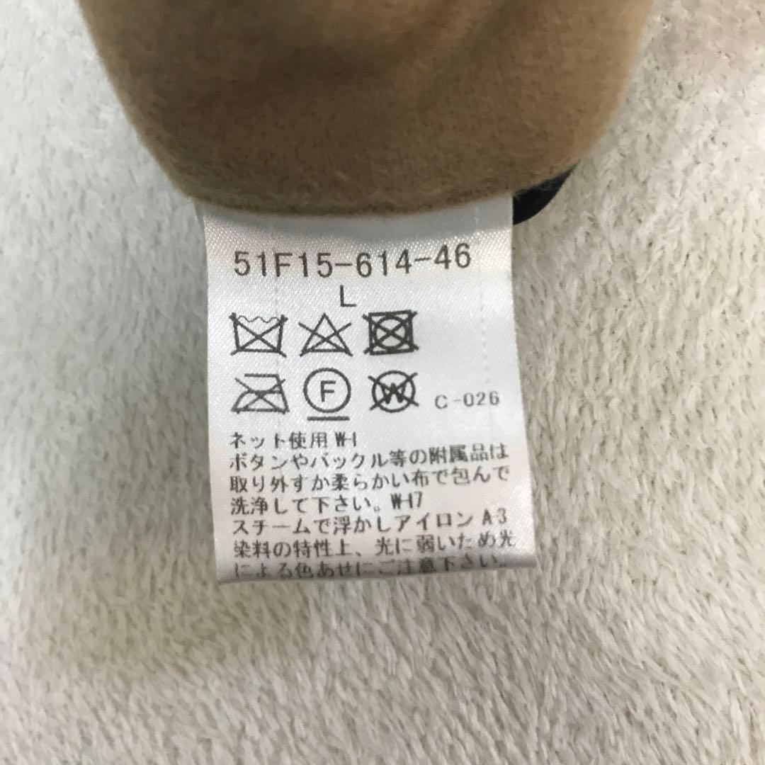 バーバリー ブラックレーベル ピーコート ジャケット ベージュ L