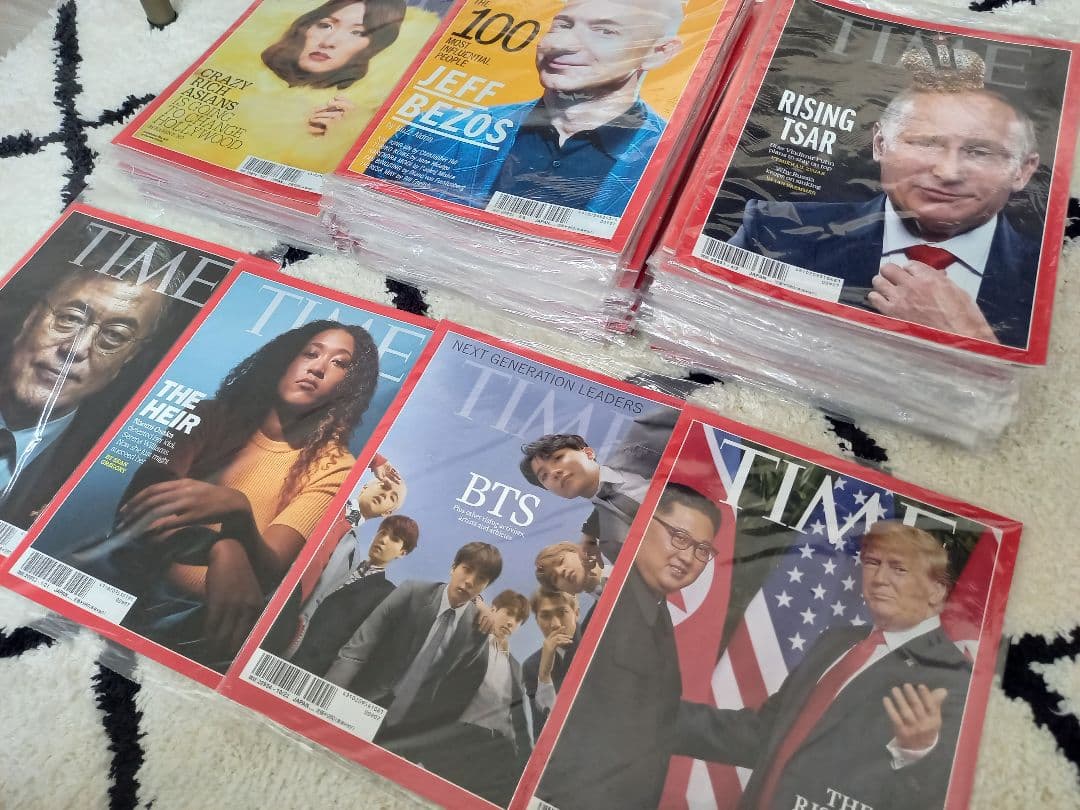 新品未使用 ☆ 米国紙 TIME 119冊セット