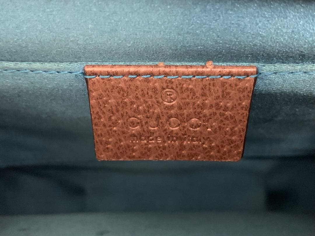 グッチ(Gucci) ショルダーバッグ503877 レザー ベージュ 美品