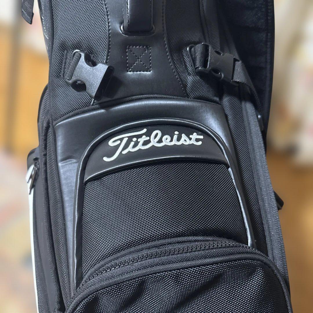 タイトリスト プレミアム スタンドキャディバッグ 9型 ジェットブラック