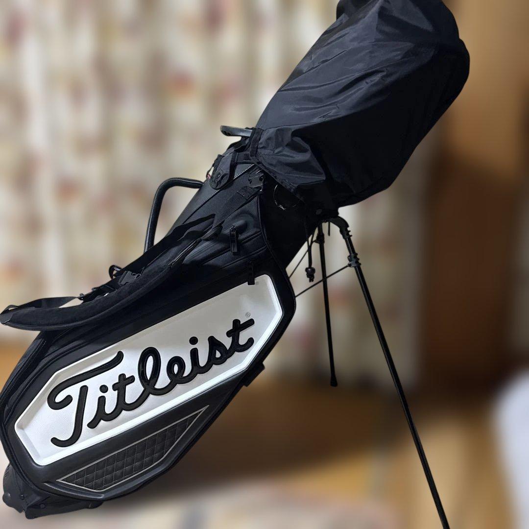 タイトリスト プレミアム スタンドキャディバッグ 9型 ジェットブラック