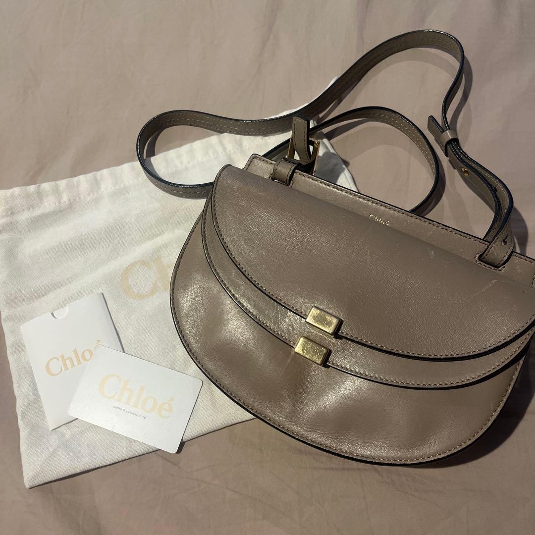 限定価格！Chloé クロエ ショルダーバッグ ベージュ