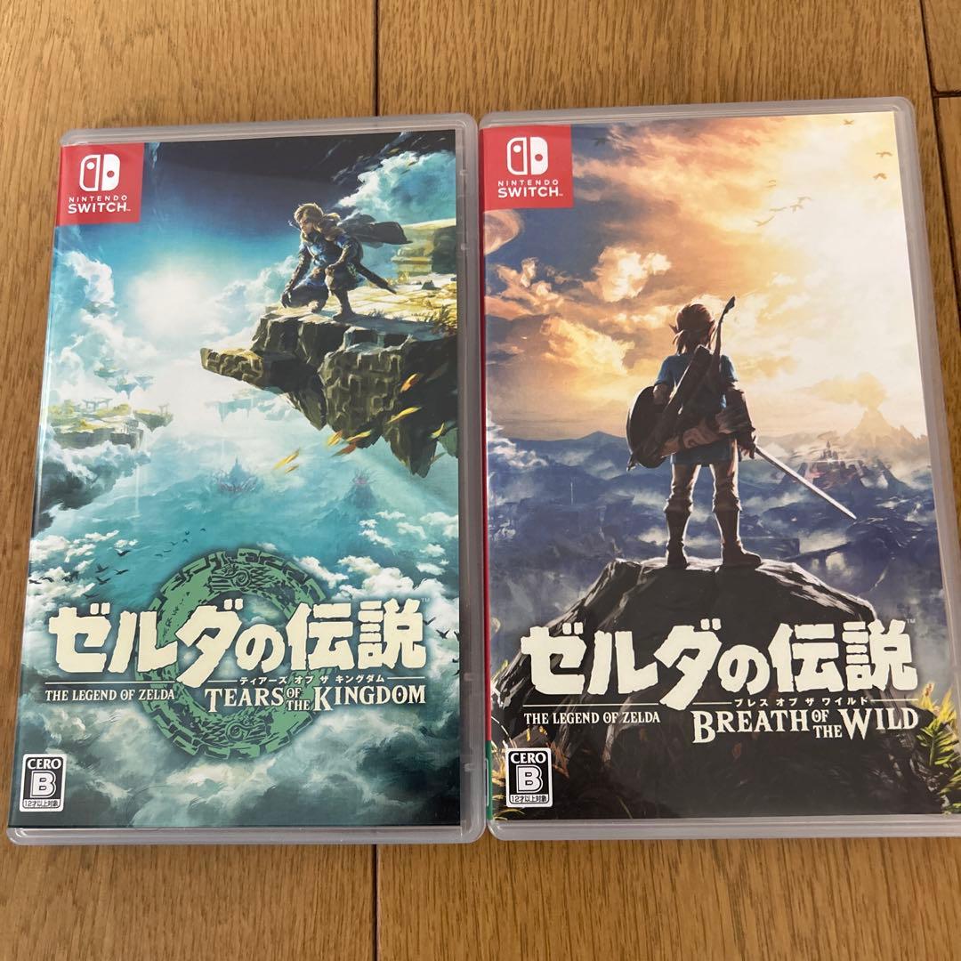 ゼルダの伝説　ティアーズオブキングダム ゼルダの伝説　ブレスオブザワイルド
