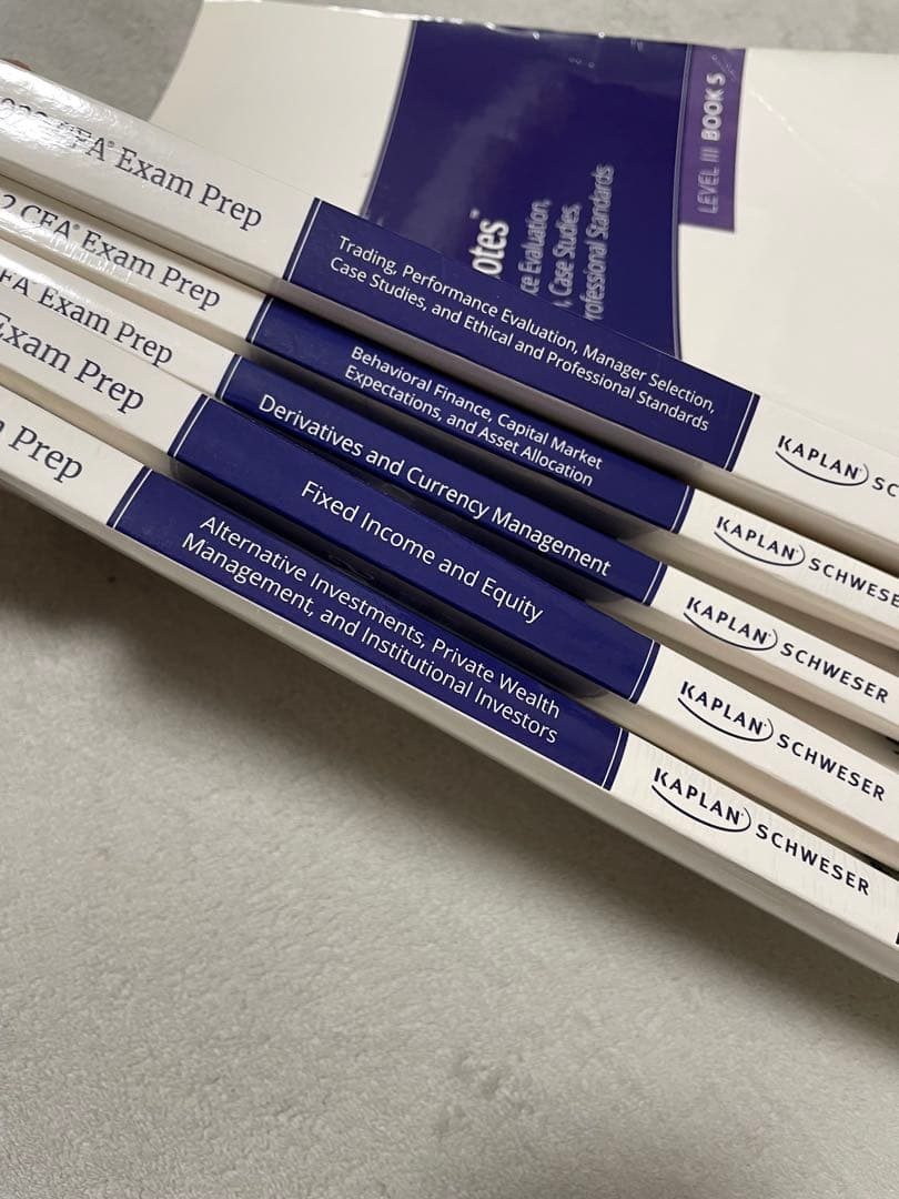 (CFA Level3) 2022年合格目標 TAC講座フルセット