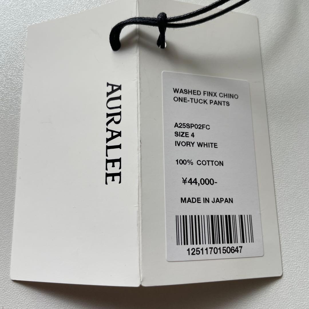 ＜AURALEE＞CHINO ONE―TUCK PANTS/パンツ