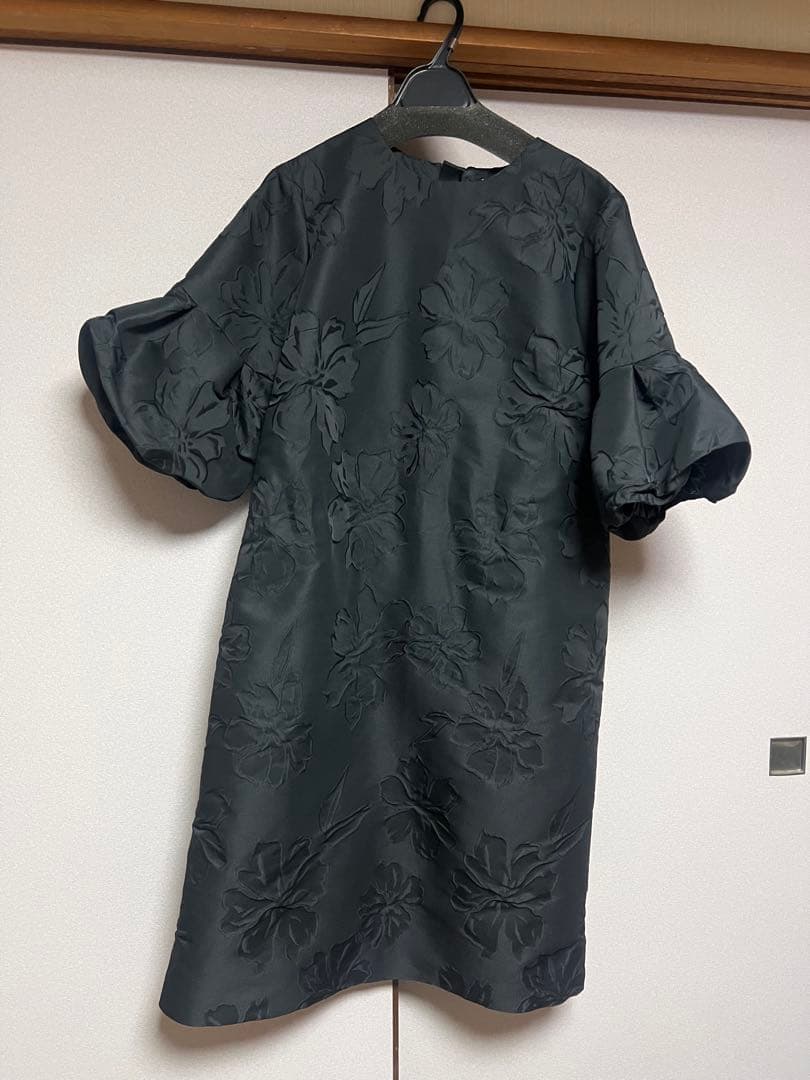 23区【APPLAUDIR】マニフィークフラワージャカード ドレス　大きいサイズ