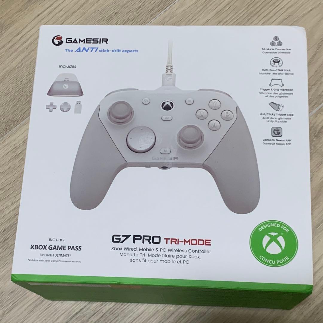 【新品未使用】gamesir G7 PRO TRI-MODE ホワイト