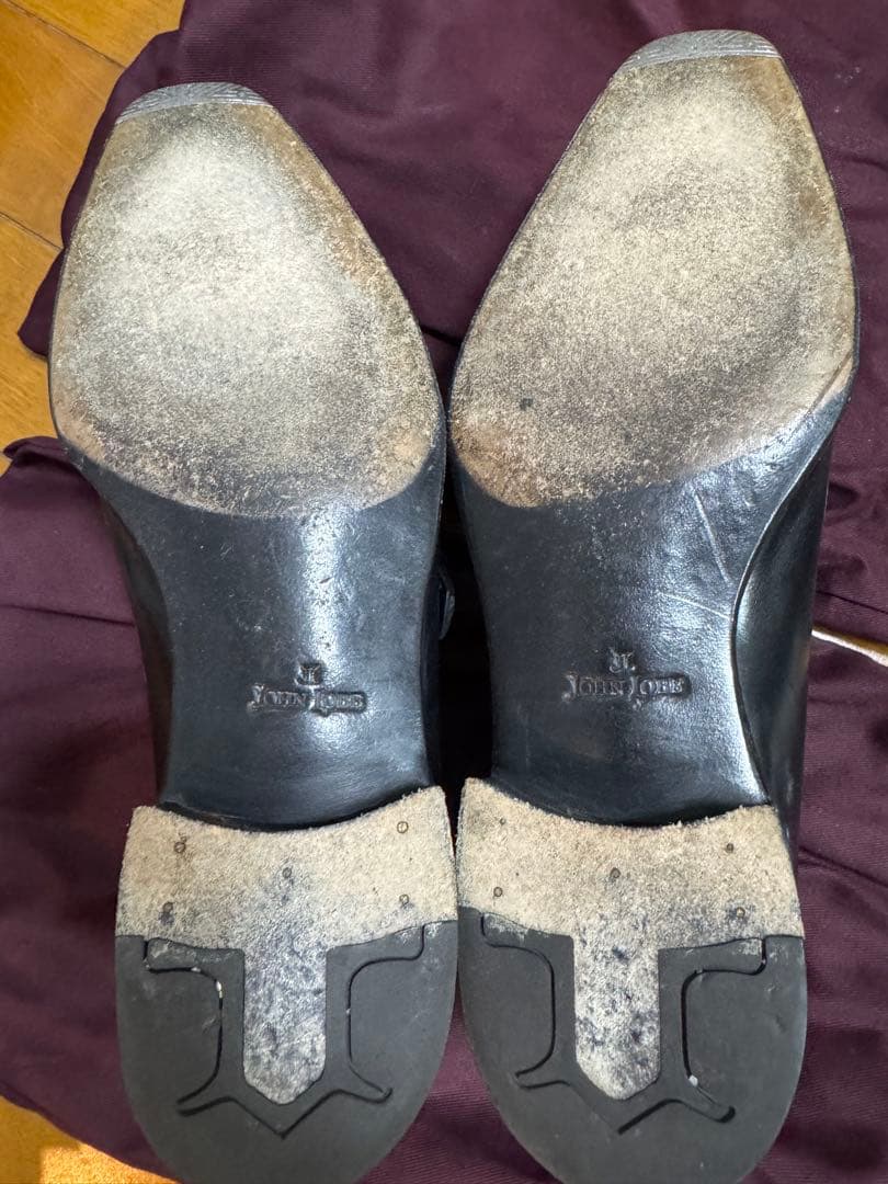 ジョンロブ JOHN LOBB チャペル 6E ブラック 純正シューツリー付