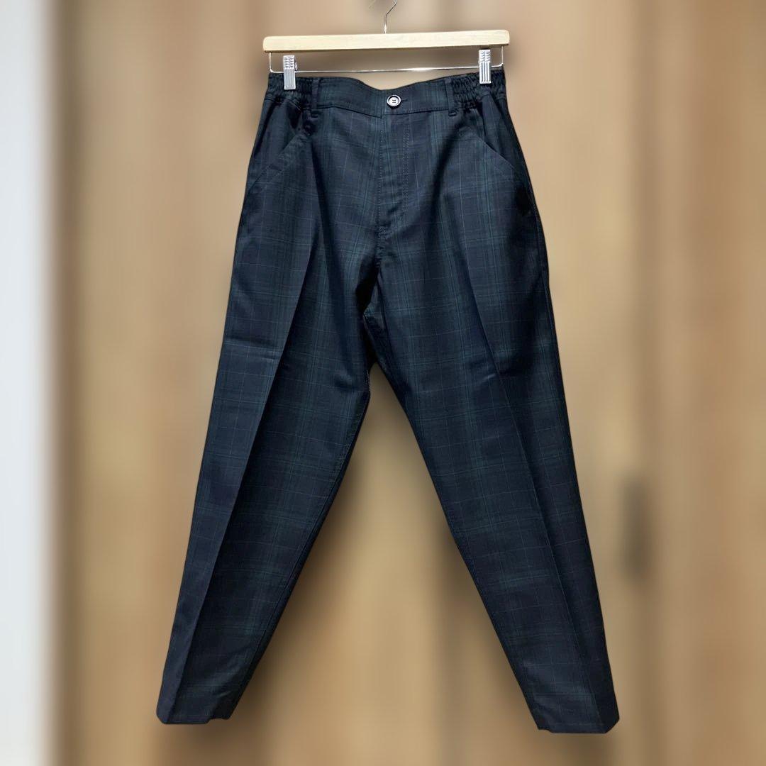 【超美品】コム デ ギャルソン オム ドゥ チェックパンツ