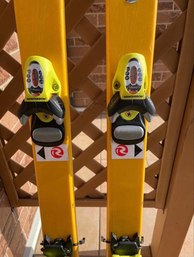 Salomon スキー板 黄色 (145 cm)