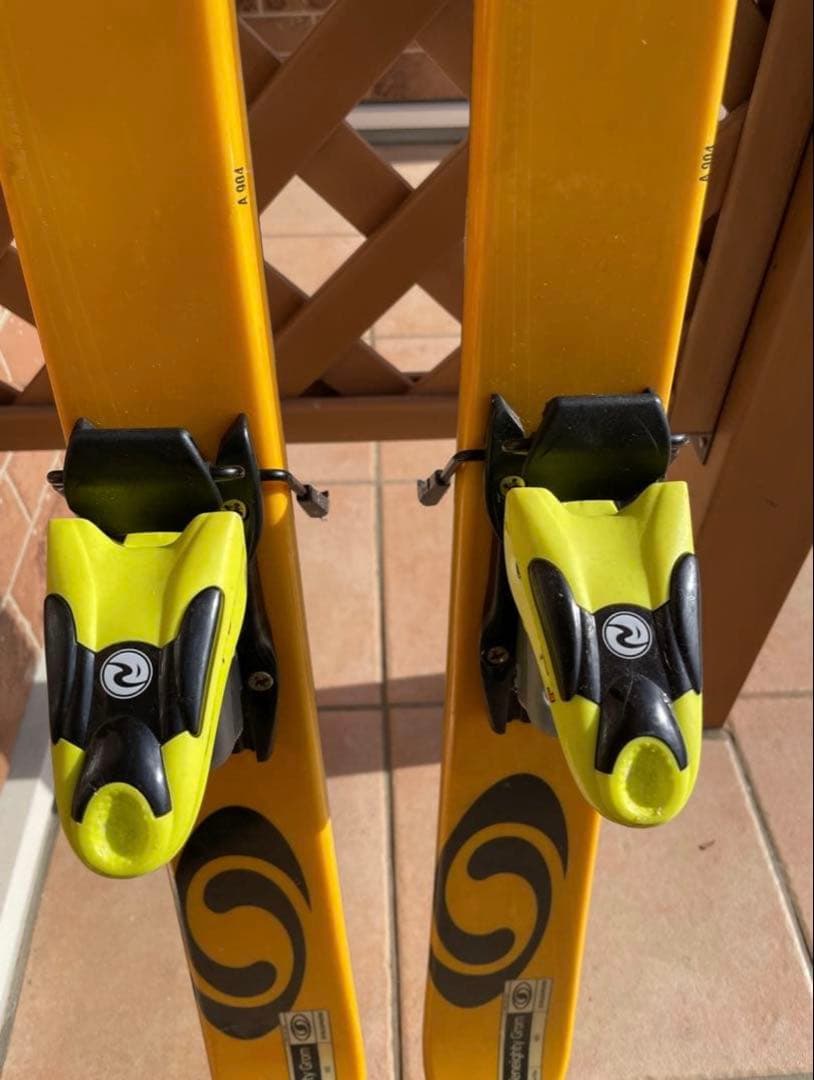 Salomon スキー板 黄色 (145 cm)