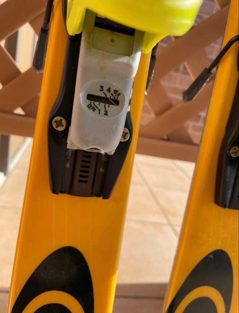 Salomon スキー板 黄色 (145 cm)