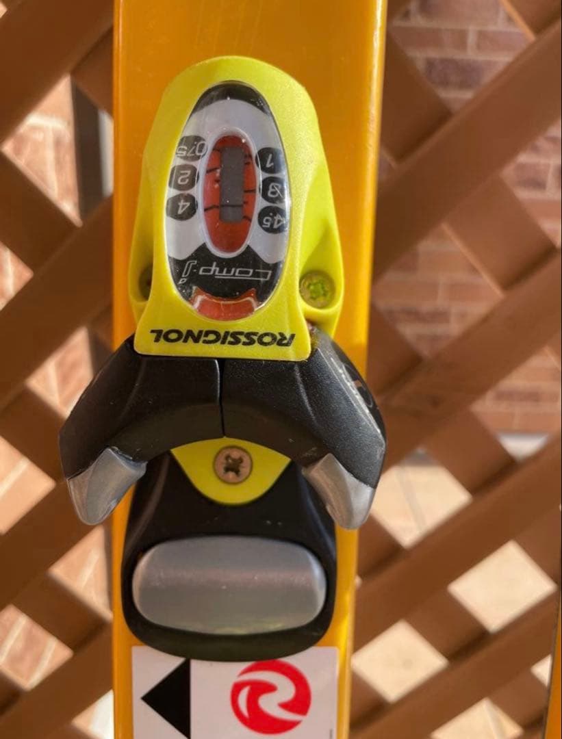 Salomon スキー板 黄色 (145 cm)