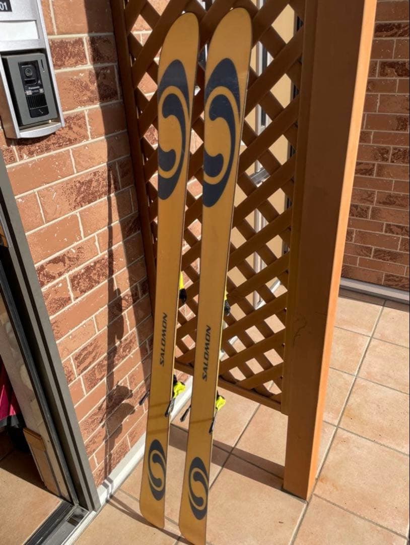 Salomon スキー板 黄色 (145 cm)