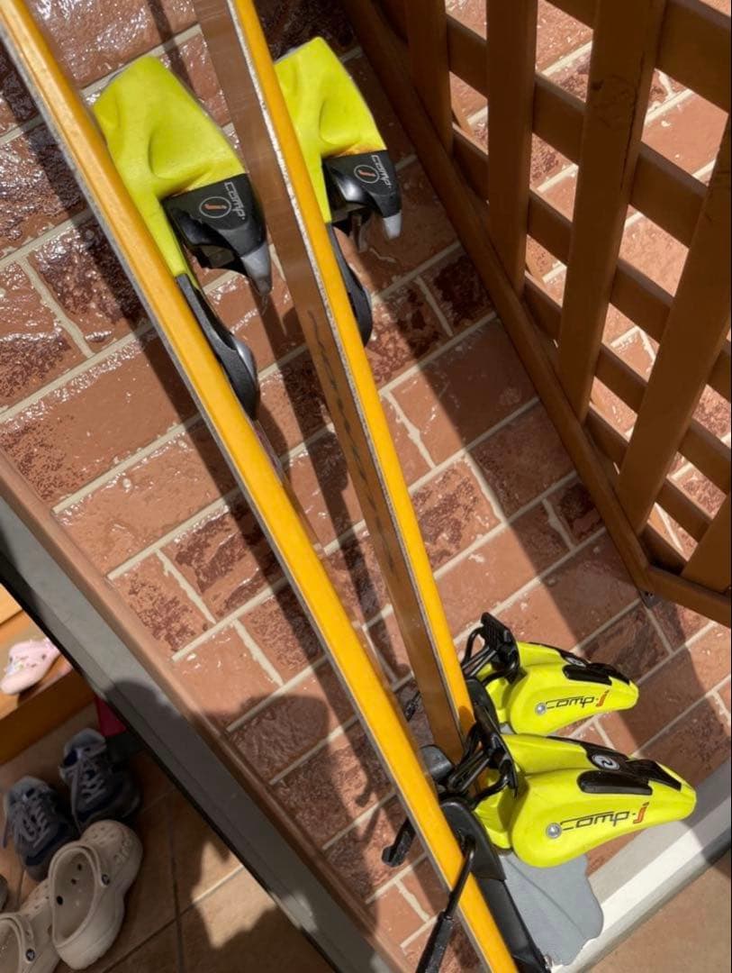 Salomon スキー板 黄色 (145 cm)