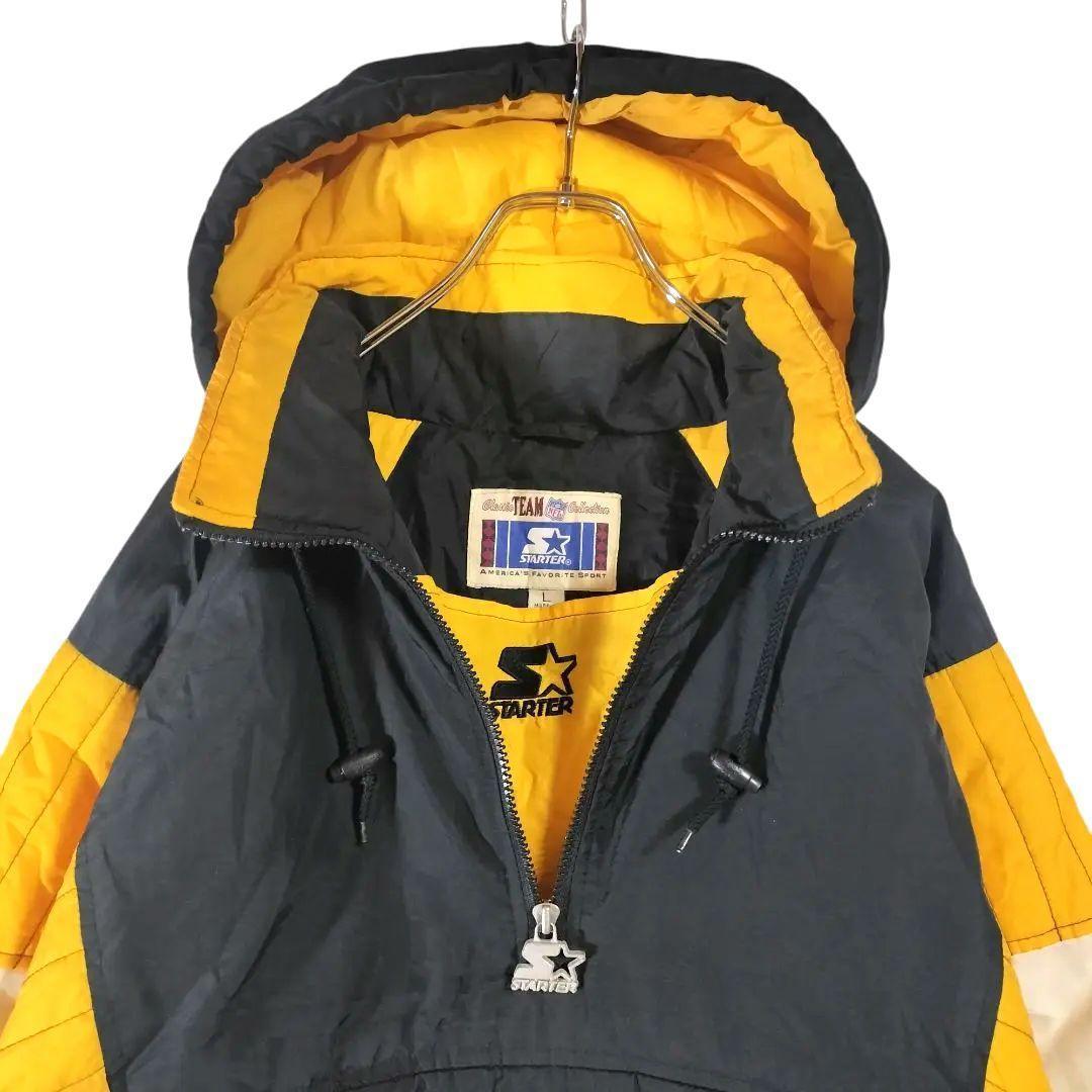 NFL ピッツバーグスティーラーズ 中綿 ウォームアップウェア L ブラック