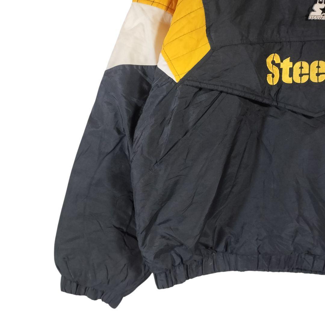 NFL ピッツバーグスティーラーズ 中綿 ウォームアップウェア L ブラック