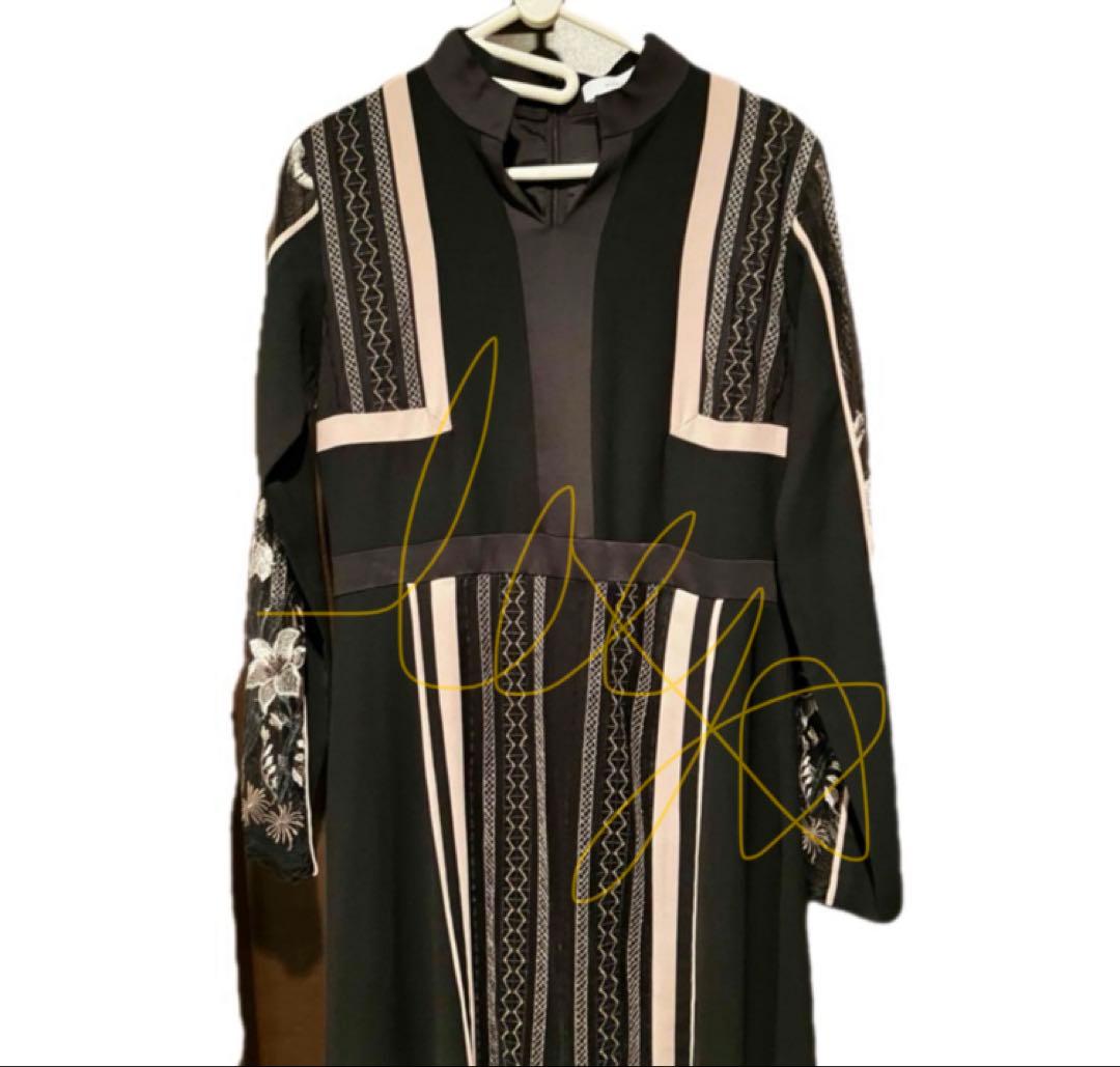 MURRALミューラルFramed flower long dressワンピース