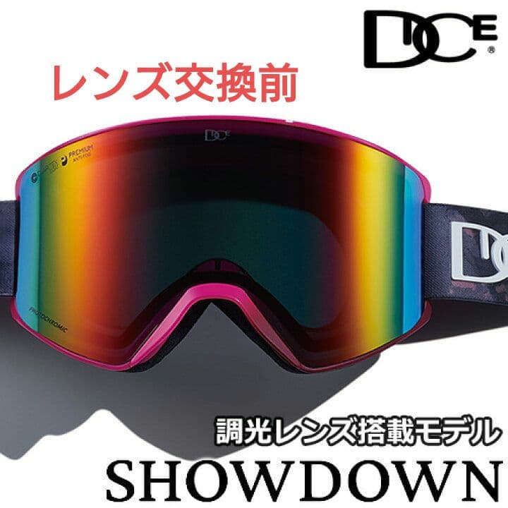 新品【24-25】DICE ゴーグル ショーダウン　SHOWDOWN　ダイス