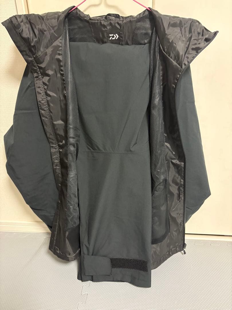 ダイワ レインウェア DR-3625 レインマックス ブラック L