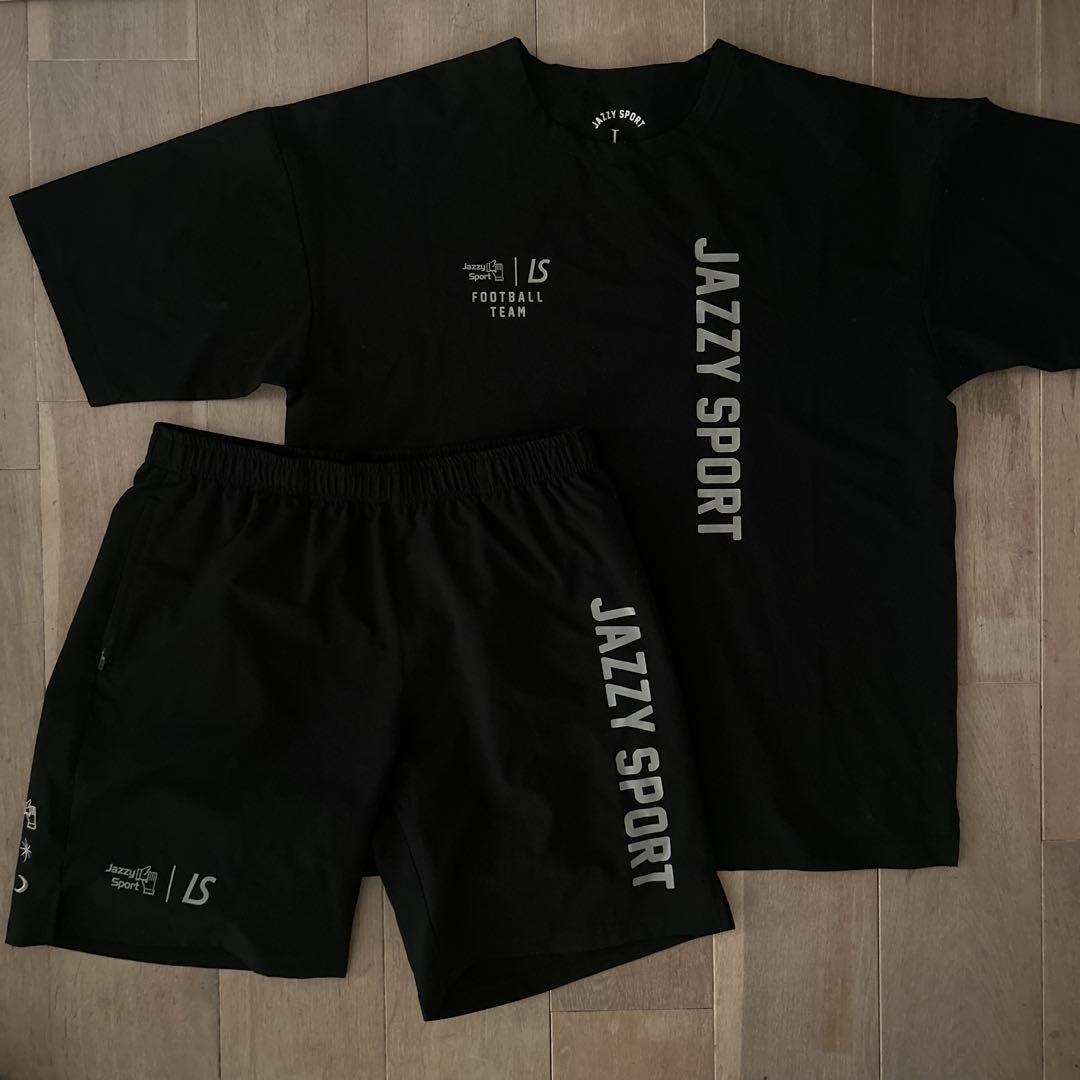 JAZZY SPORT×LUZeSOMBRA セットアップ上L下M