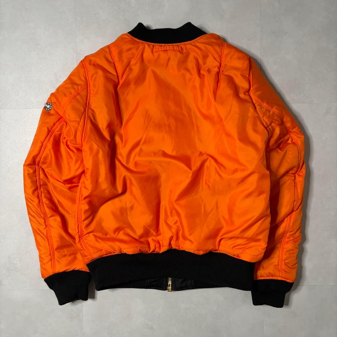 【激レア】アルファインダストリーズ MA-1 Coalitionロゴ刺繍 黒 M