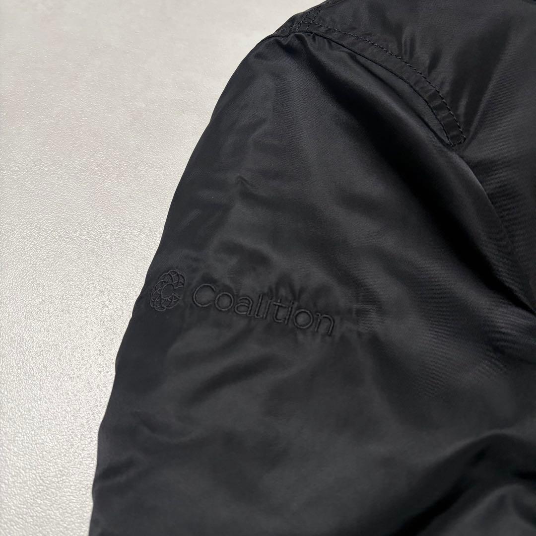 【激レア】アルファインダストリーズ MA-1 Coalitionロゴ刺繍 黒 M