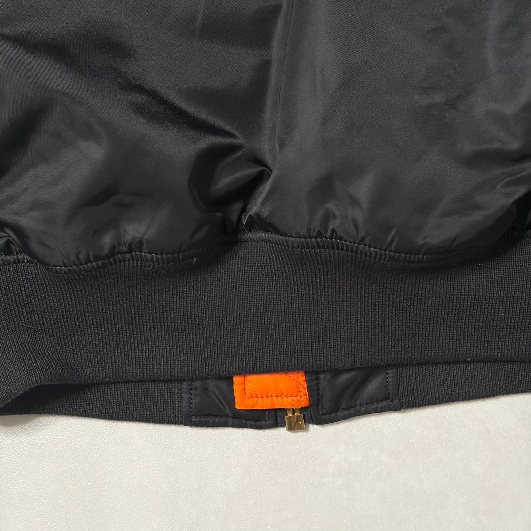 【激レア】アルファインダストリーズ MA-1 Coalitionロゴ刺繍 黒 M