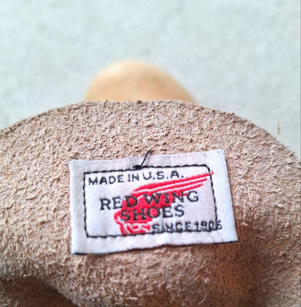レッドウィング 8167 スエード プレーントゥ 8.5E redwing