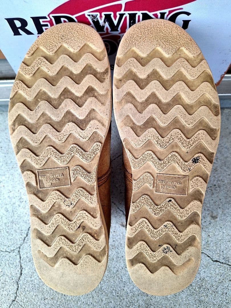 レッドウィング 8167 スエード プレーントゥ 8.5E redwing