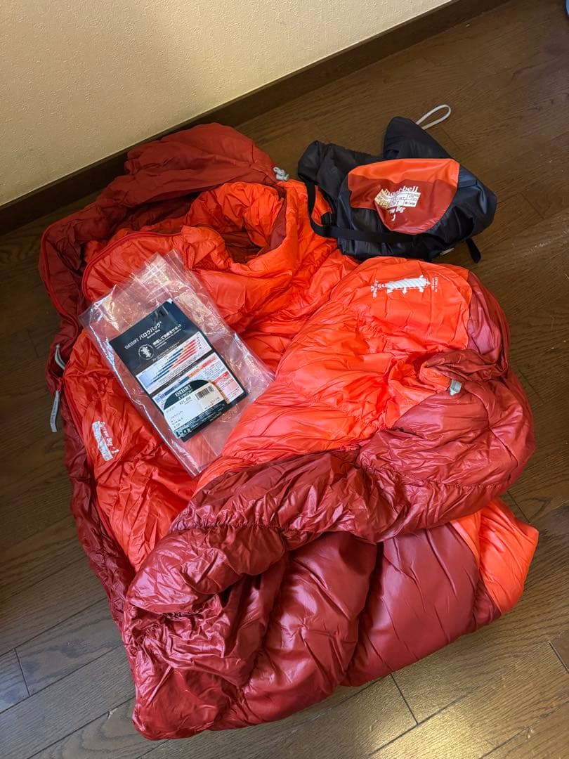 モンベル　　バロウバック#1 美品キャンプにて1日使用