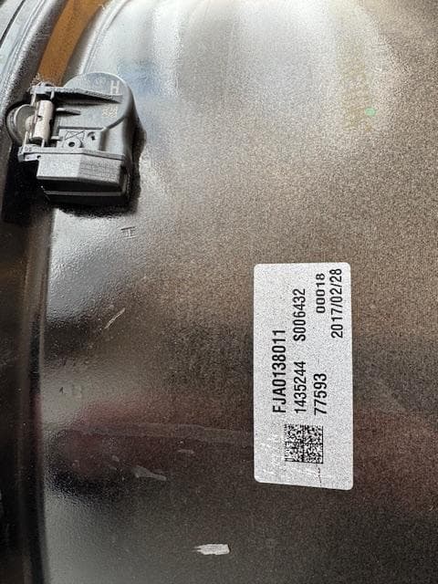 レンジローバースポーツL494 2017年 SRV 用純ホイール四本セット