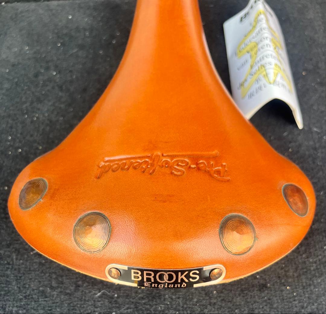 Brooks Pre-Softened レザーサドル　copper レール