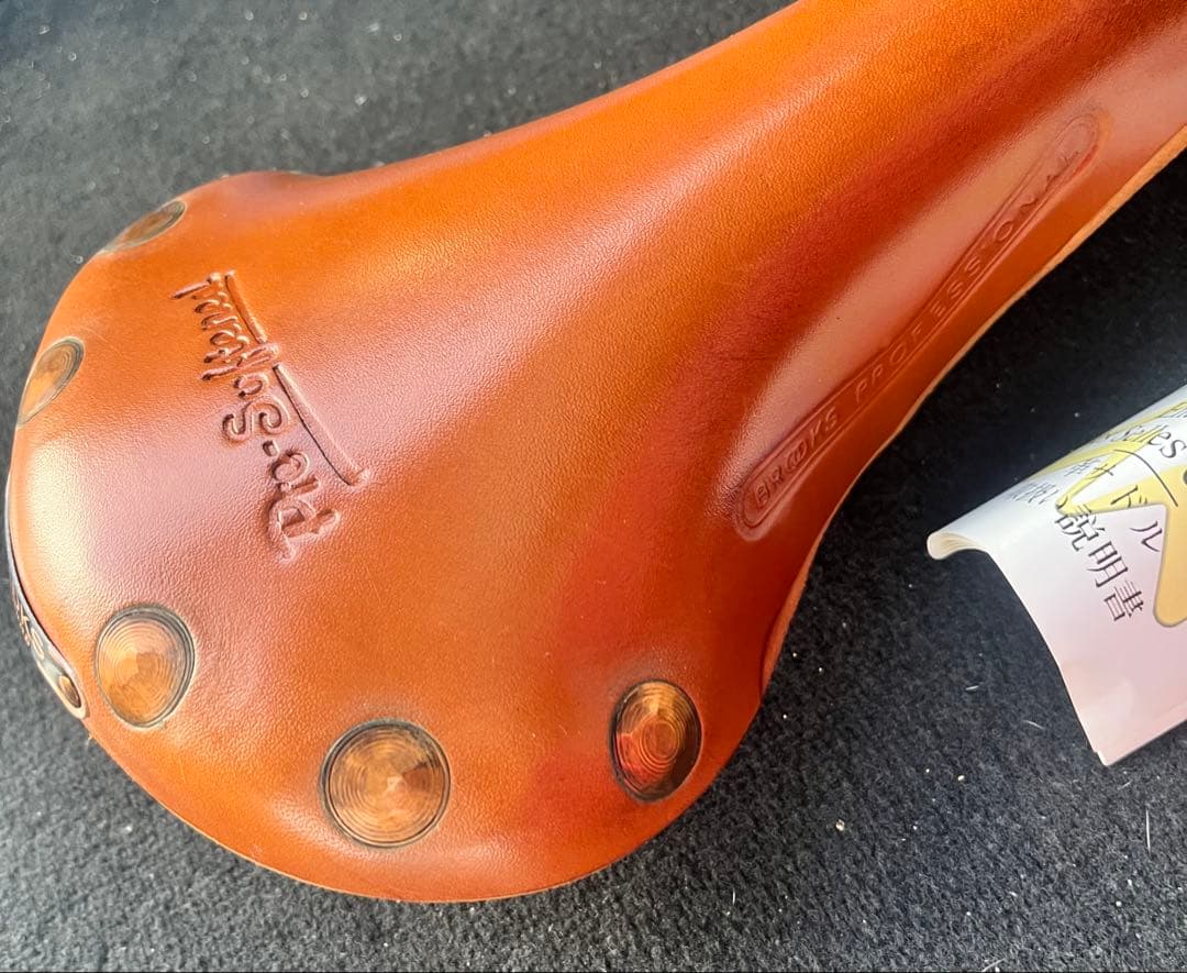 Brooks Pre-Softened レザーサドル　copper レール