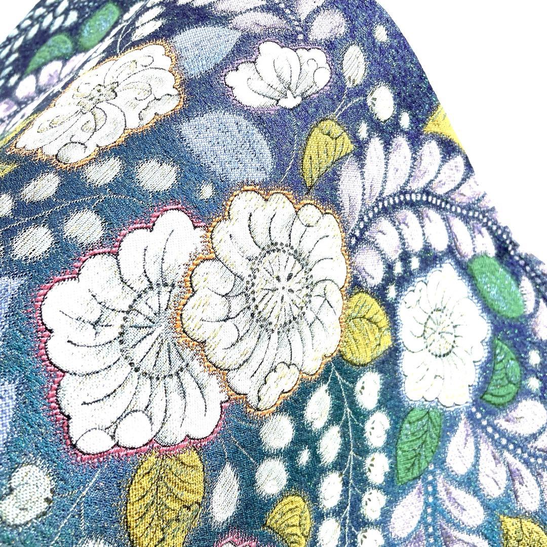 専用帯6210 ●高級 正絹 太鼓六通 袋帯 辻ヶ花