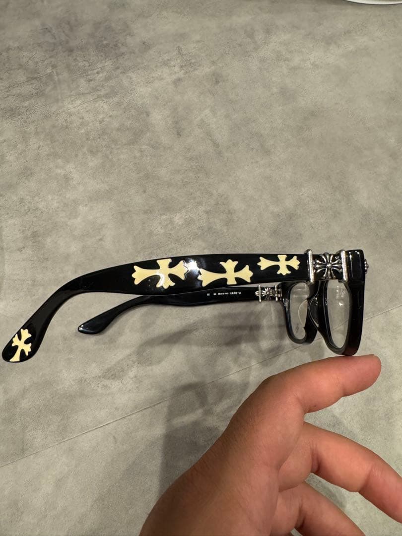 め*こ様 Chrome Hearts クリアレンズサングラス