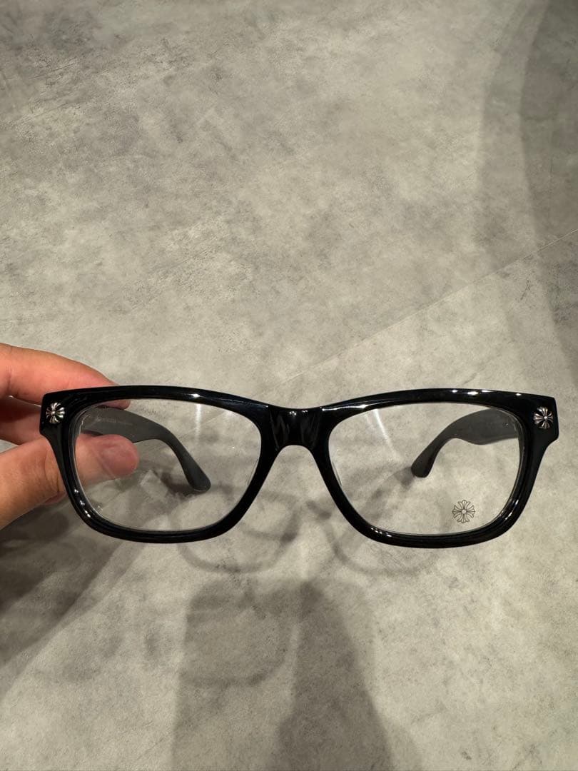 め*こ様 Chrome Hearts クリアレンズサングラス