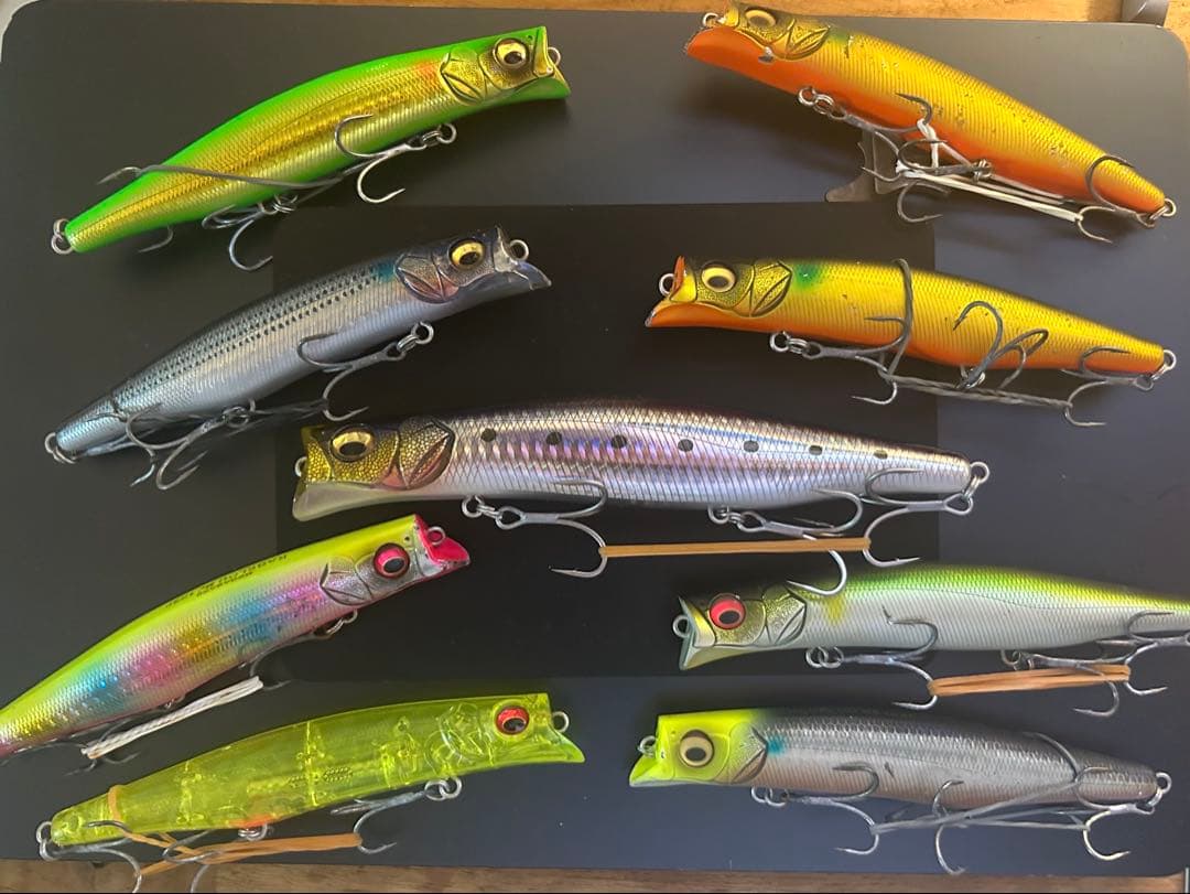 即購入可匿名配送可 Megabass カゲロウ125.124.155 9個セット