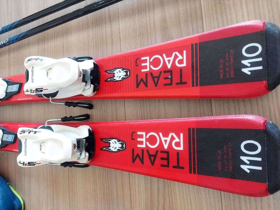 キッズ　スキー板110　ブーツ22.5　ノルディカ