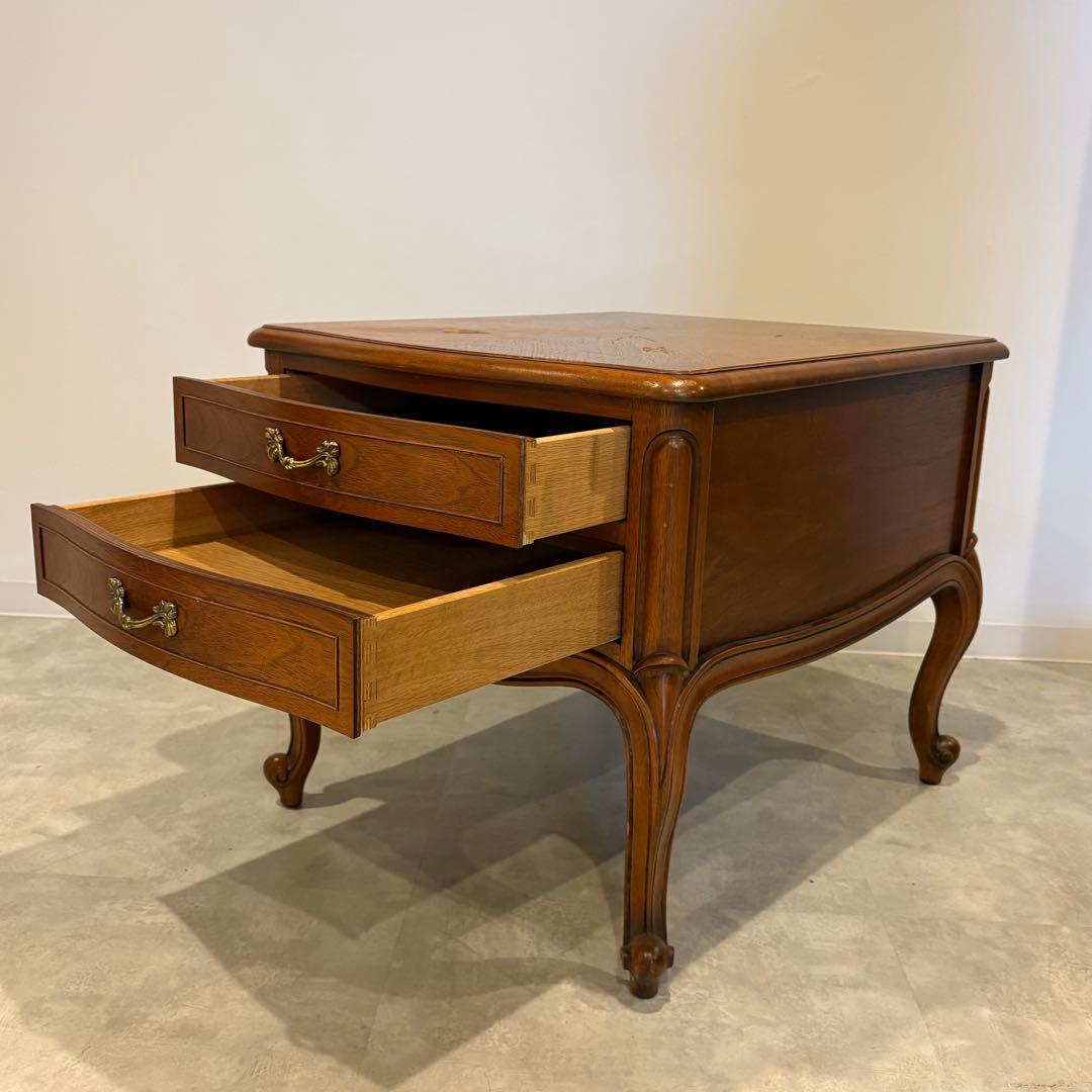 DREXEL HERITAGE Touraine　サイドテーブル　収納付き