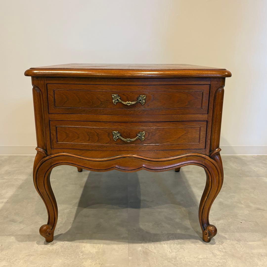 DREXEL HERITAGE Touraine　サイドテーブル　収納付き