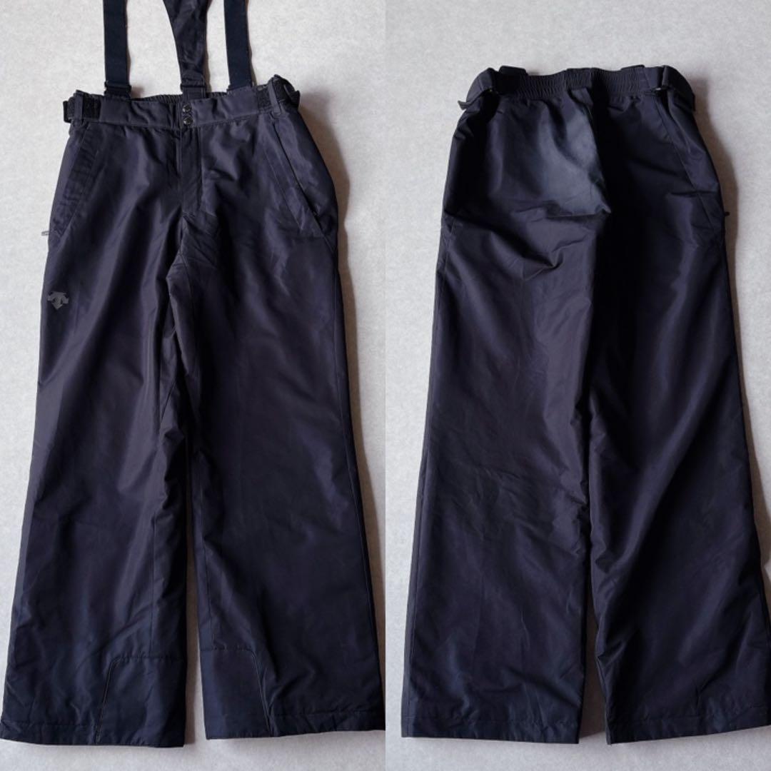 DESCENTE デサント スキーウェア上下 メンズ L チャコールグレー