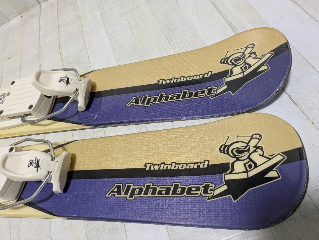 ALPHABET 99cm　27-27.5cm ショートスキー　ファンスキー