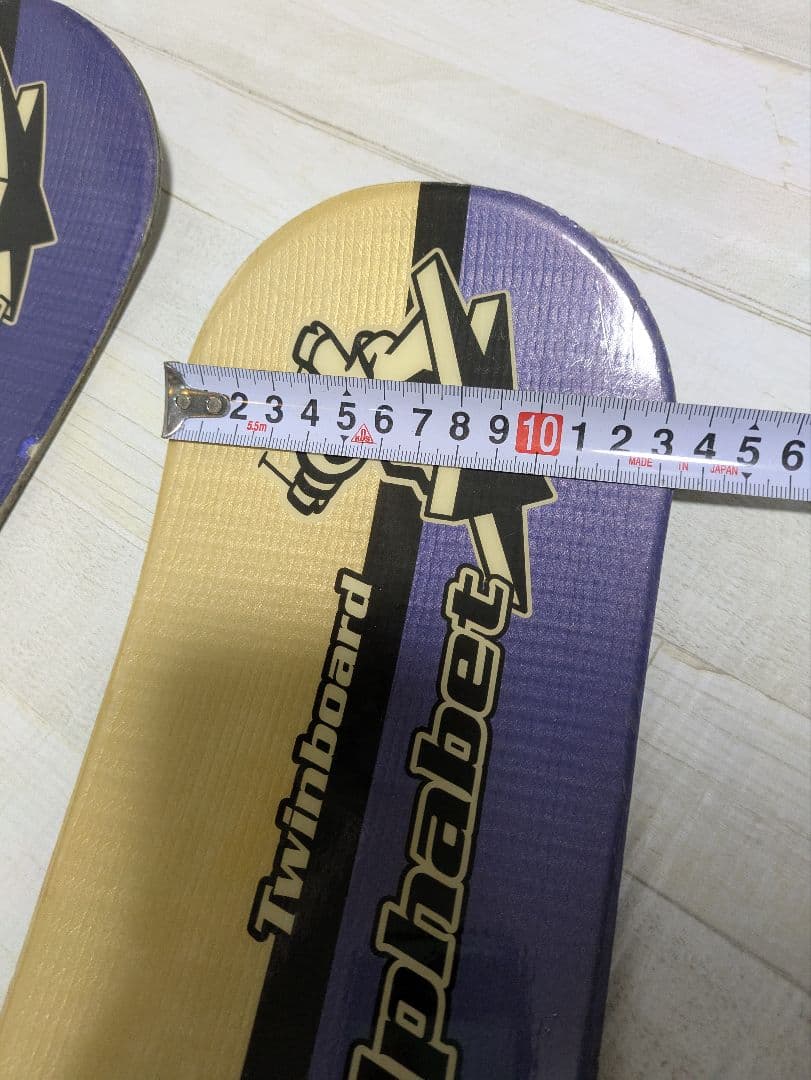 ALPHABET 99cm　27-27.5cm ショートスキー　ファンスキー